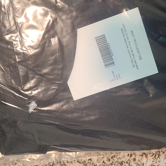 Billie The Label Louisa Pant Black Wide Leg Dress Pants - Picture 3 of 3